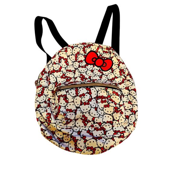 Hello Kitty Faux Leather Mini Backpack - Cute & Stylish - Picture 1 of 6